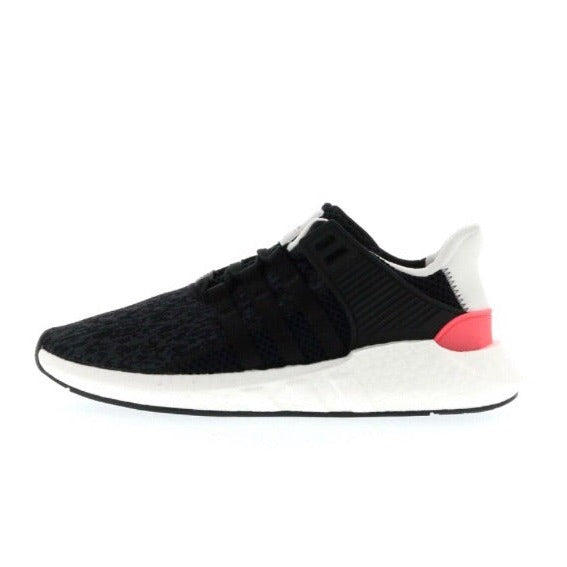 Adidas EQT Support 93/17 Running Shoes - Core Black Turbo Color - Men's Athletic Sneakers for Gym, Training & Casual Wear