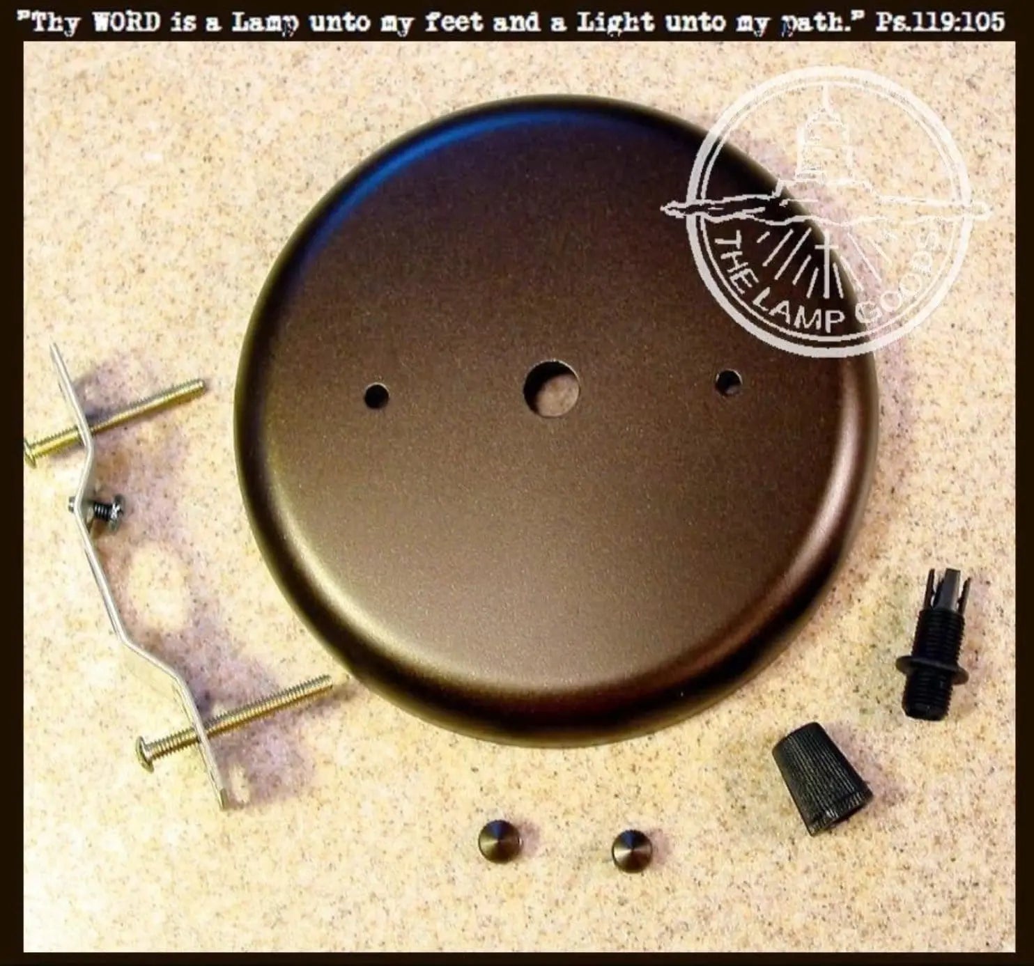 Modern Ceiling Canopy Mounting Hardware Kit - Easy Installation for Chandeliers & Light Fixtures - Perfect for Living Room, Bedroom & Dining Room Lighting Upgrade