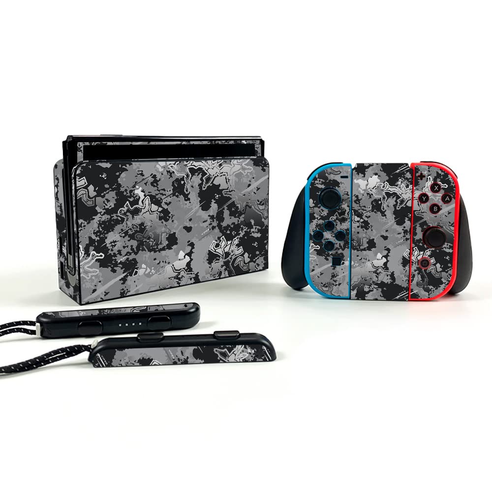 MightySkins Vinyl Decal Wrap Cover for Nintendo Switch OLED - Viper Urban Design | Protective, Durable, Customizable Skin | Easy to Apply & Remove | Made in USA | Perfect for Gaming, Travel & Personalization