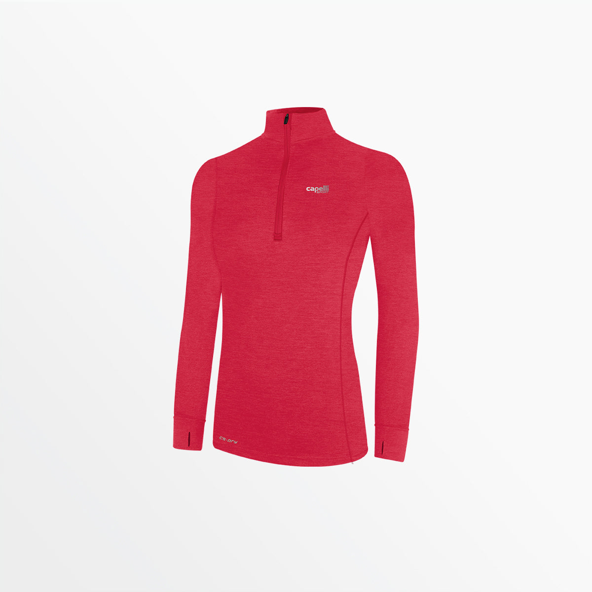 Women's 1/4 Zip Running Top - Lightweight Breathable Workout Shirt for Jogging, Gym & Outdoor Activities