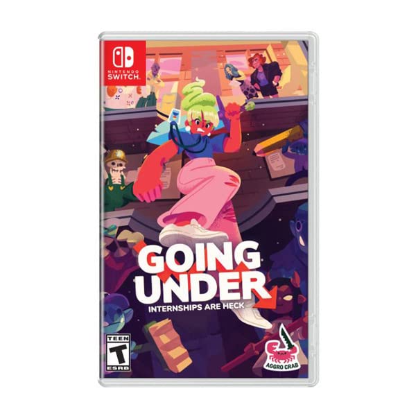Going Under - Action RPG Dungeon Crawler Game for Nintendo Switch - Perfect for Adventure & Fantasy Gaming Enthusiasts