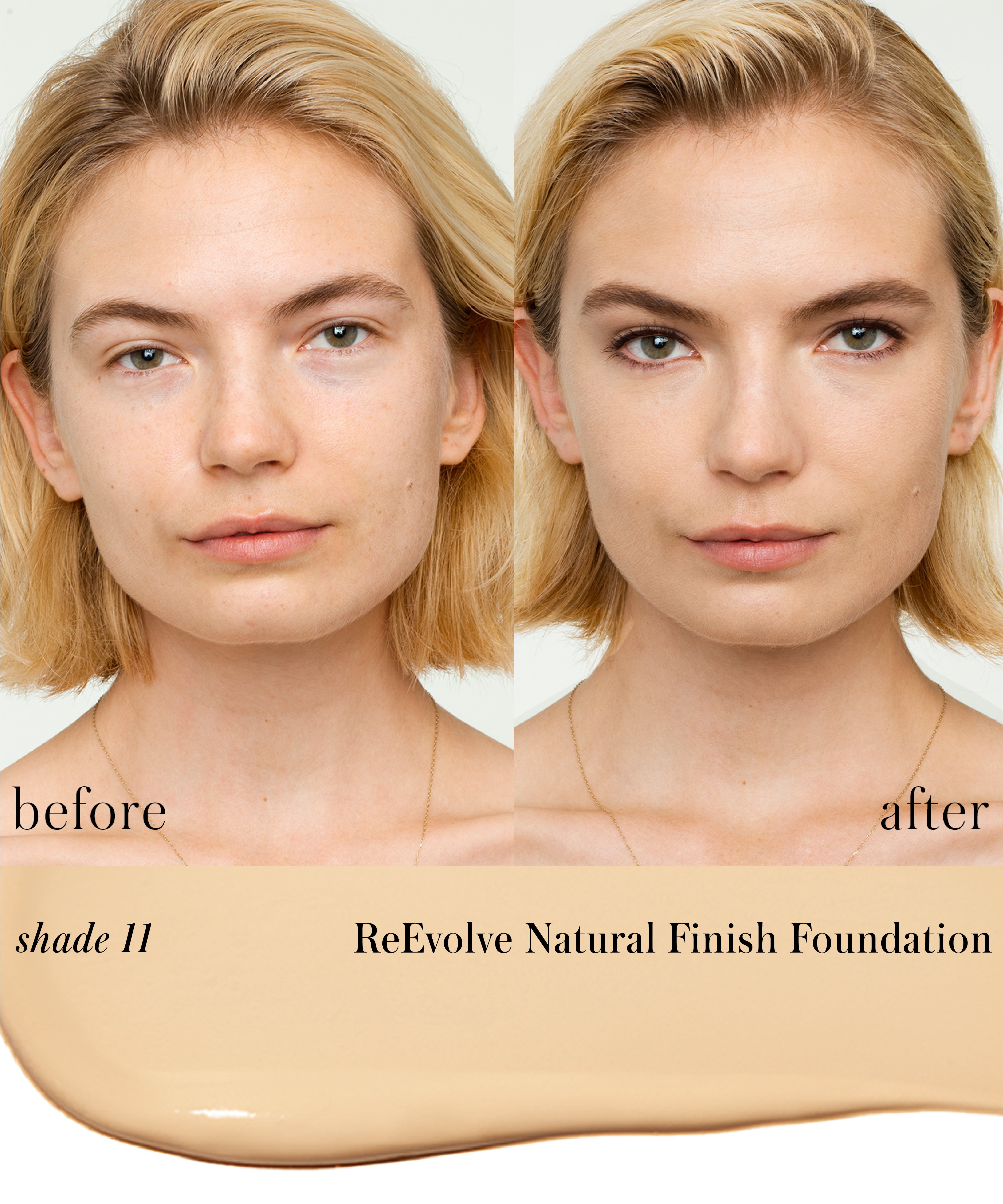 ReEvolve Natural Finish Liquid Foundation - Lightweight, Buildable Coverage for Flawless Skin | Perfect for Everyday Wear & Special Occasions