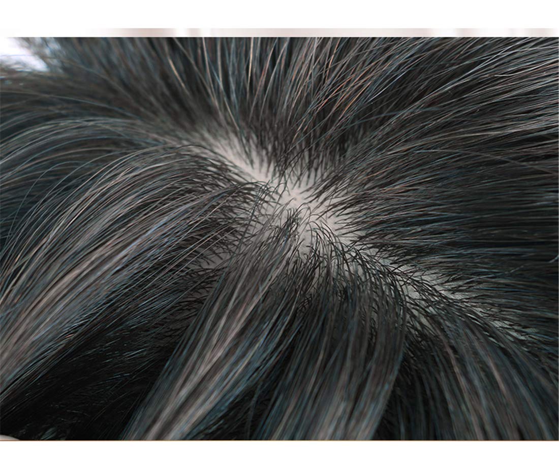 Remy Human Hair 6x6 Inch Large Silk Top Hair Crown Topper for Thinning Hair - 12 Inch Light Brown Hairpiece for Volume & Coverage | Perfect for Daily Wear, Special Occasions & Hair Loss Solutions