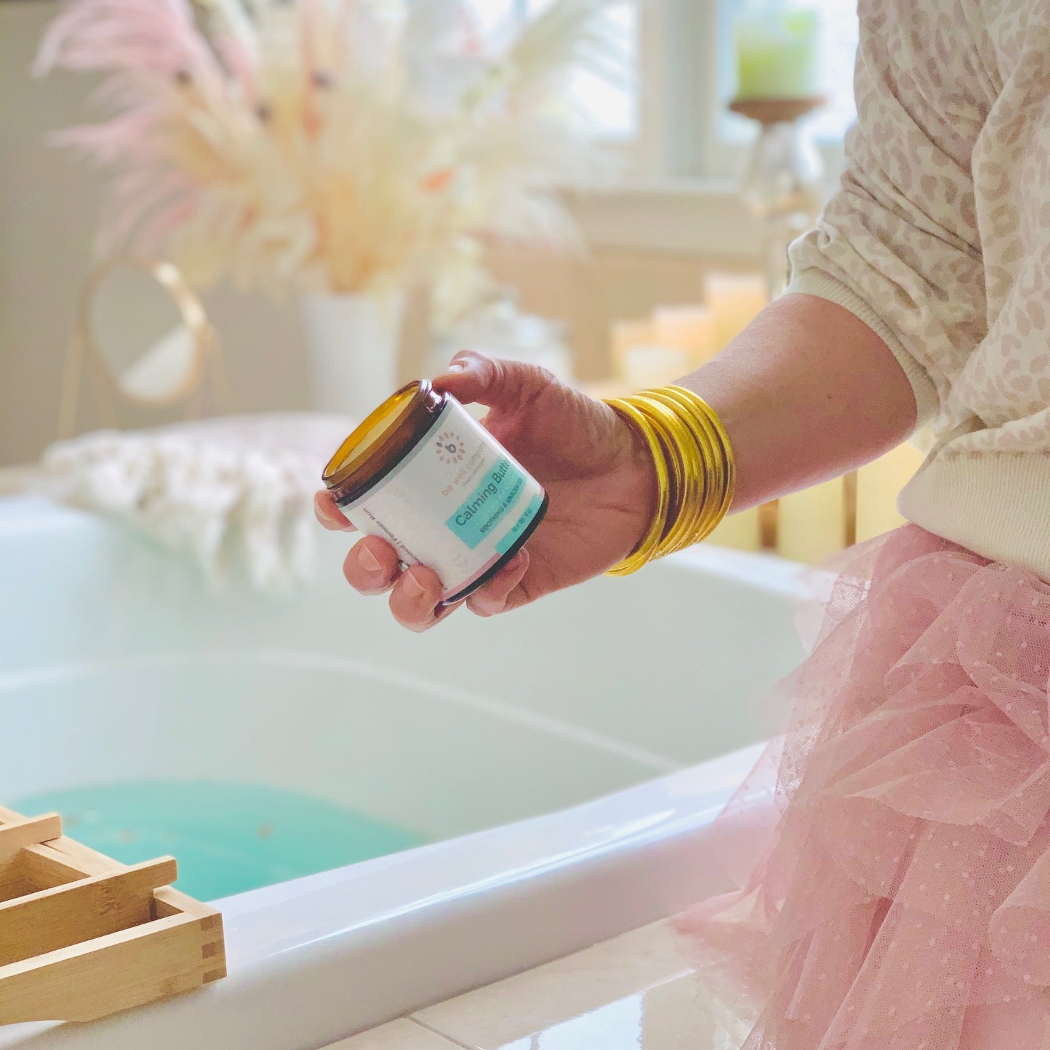 Organic Natural Calming Butter for Skin - Soothes Dry, Irritated Skin - Perfect for Eczema, Psoriasis & Daily Moisturizing