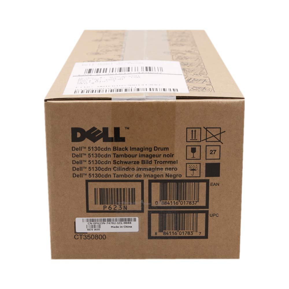 Dell P623N Black Imaging Drum Kit for 5130cdn/C5765dn Color Laser Printer | High-Quality Replacement | Perfect for Office & Home Printing