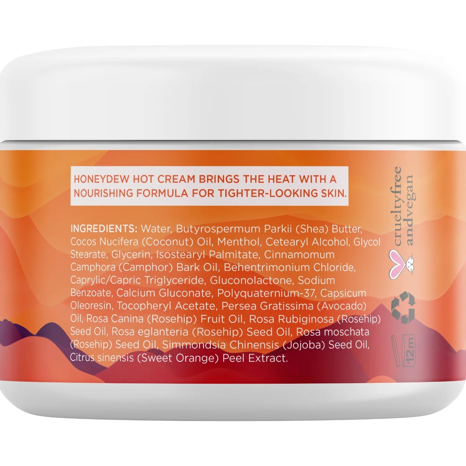 Honeydew Hot Cream - Moisturizing & Nourishing Skin Care for Dry & Sensitive Skin | Perfect for Nighttime Use & Winter Hydration