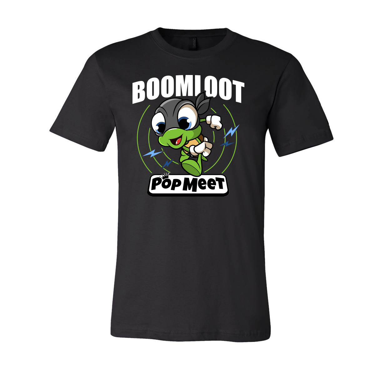 Boomloot PopMeet Graphic T-Shirt - Trendy Casual Tee for Men & Women | Perfect for Streetwear, Everyday Outfits & Pop Culture Fans
