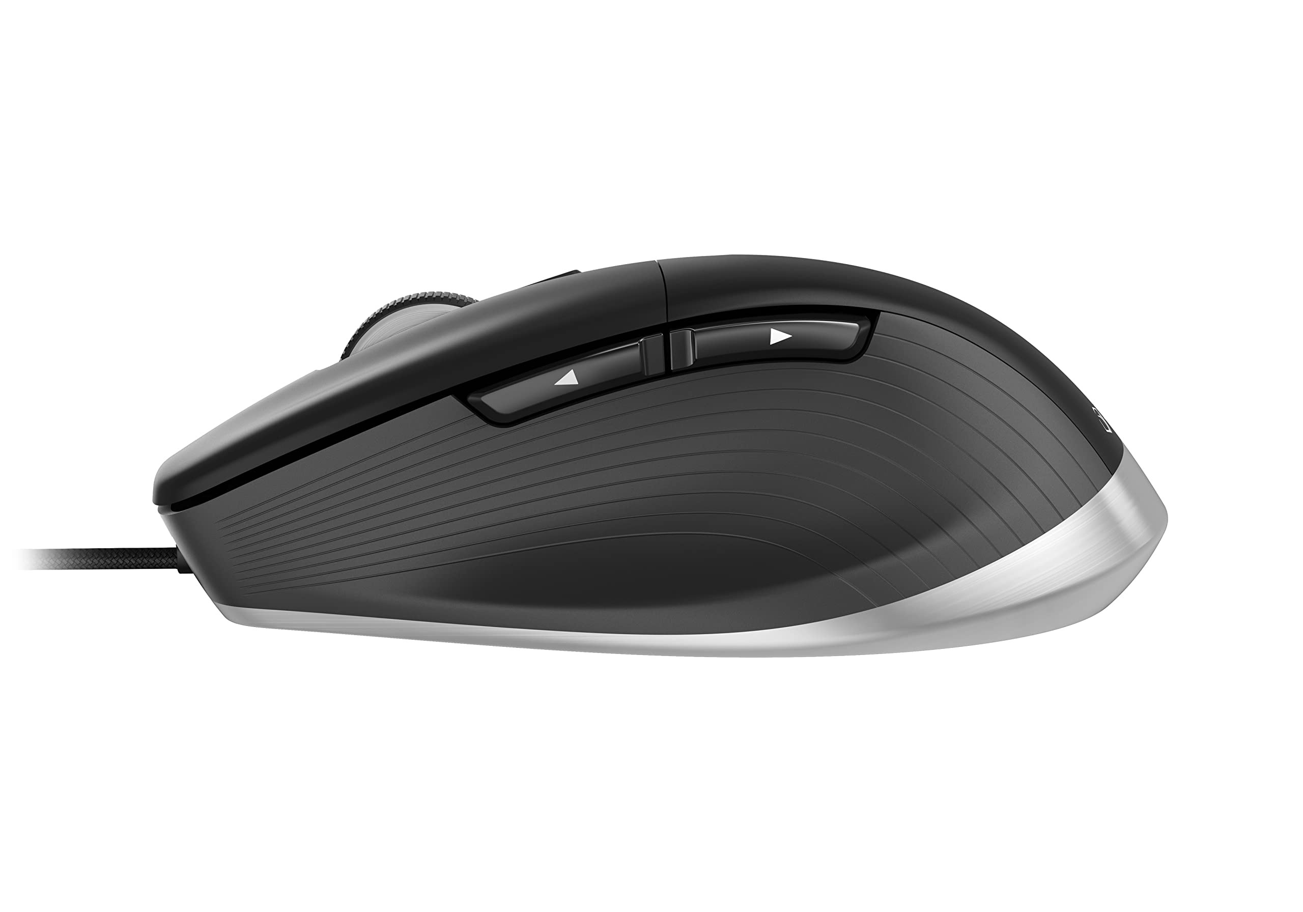 3Dconnexion CadMouse Pro - Ergonomic Optical USB Mouse for CAD Designers (Right-Handed, Black) | Perfect for 3D Modeling, Engineering & Architectural Design Workstations
