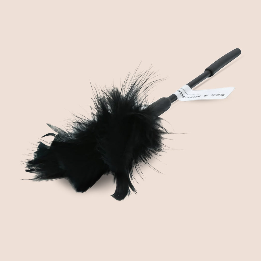 Sex & Mischief Feather Ticklers - 7 Ultra Soft Sensual Tickler Wands for Couples Play, BDSM, and Romantic Foreplay | Adult Intimacy Accessories