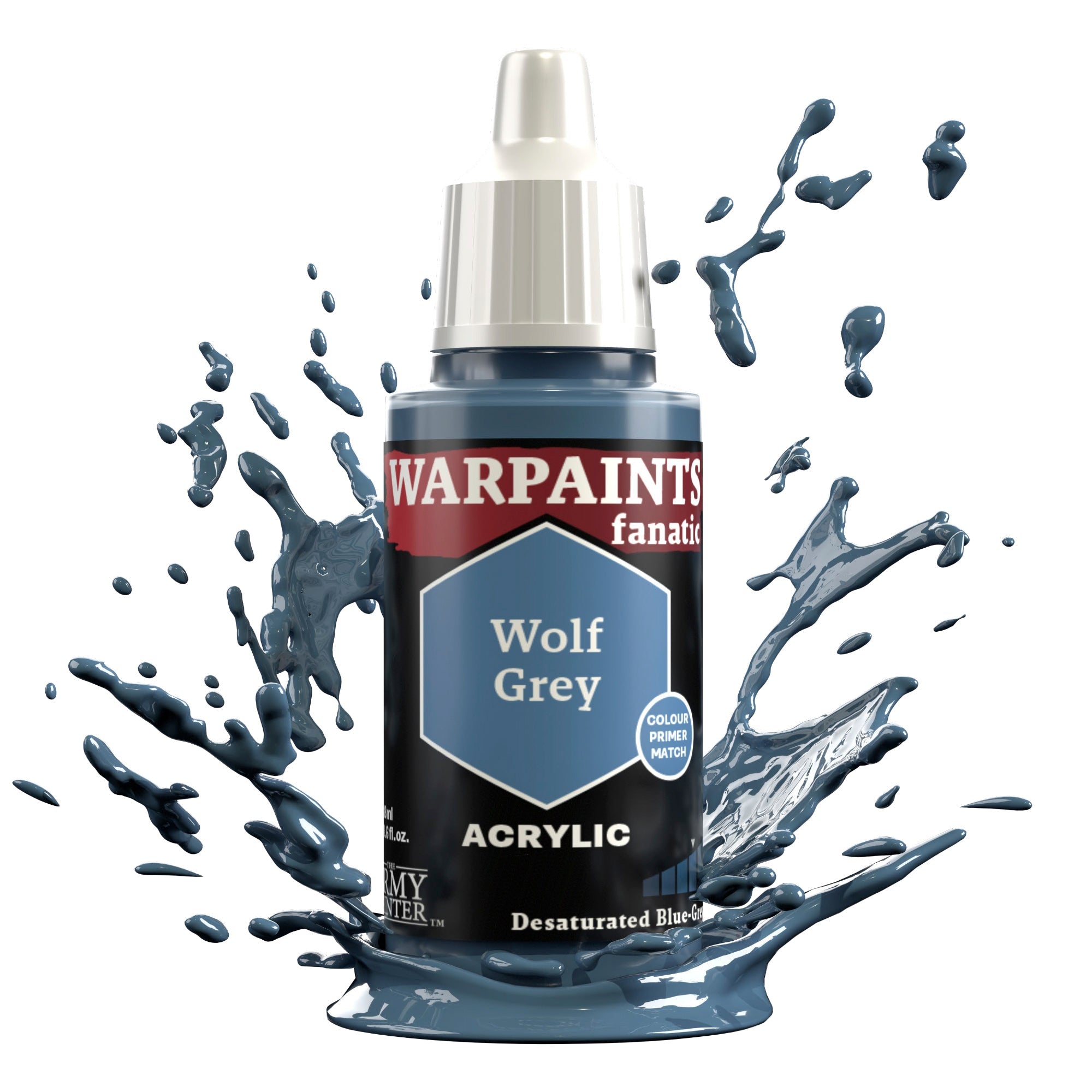 Warpaints Fanatic: Wolf Grey - Premium Matte Eyeshadow for Bold Makeup Looks | Perfect for Cosplay, Halloween & Themed Parties