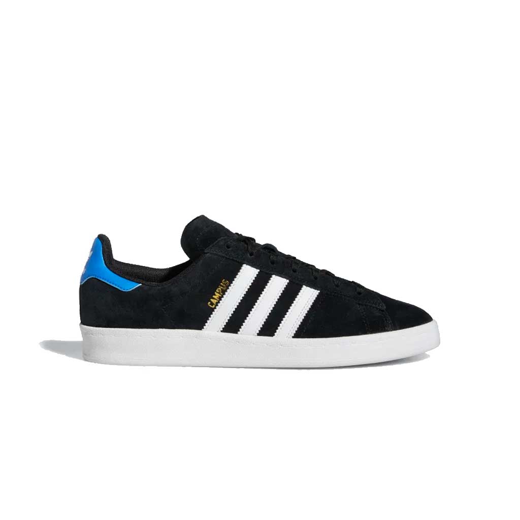 Adidas Campus ADV Sneakers - Core Black/Cloud White/Core Black | Men's Casual Shoes for Everyday Wear & Street Style