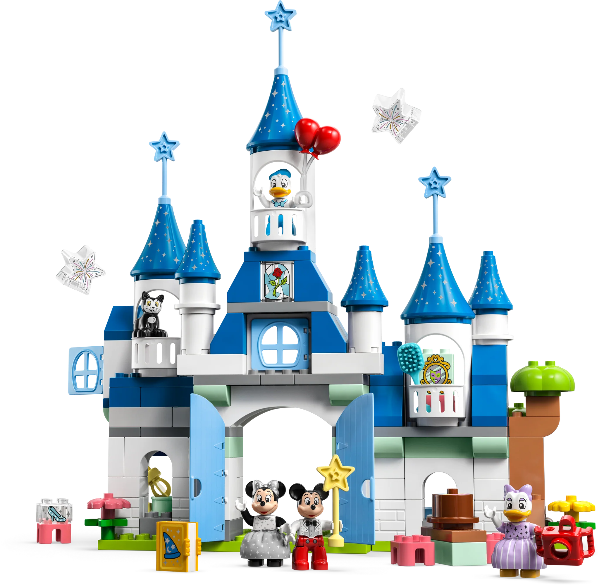 LEGO DUPLO 3-in-1 Magical Castle Building Blocks Set - Creative Educational Toy for Toddlers & Preschoolers | Perfect for Imaginative Play, Birthday Gifts & Early Learning Activities