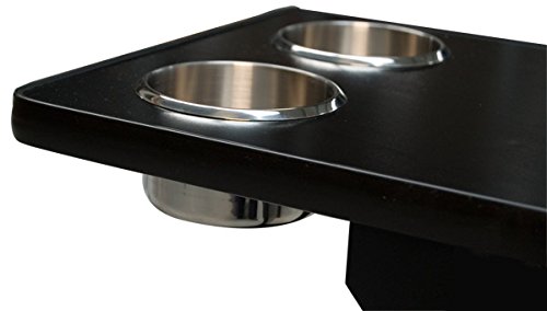 Premium Poker Table Drink Cart with Wheels - Rolling Side Table for Snacks, Beverages & Poker Accessories - Perfect for Game Nights & Casino Parties