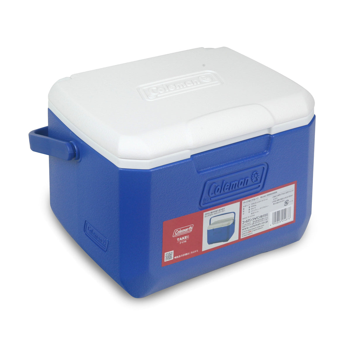 Coleman 5QT 4.7L Portable Plastic Cooler - Lightweight Outdoor Picnic, Camping, Beach & Tailgating Essentials for Food & Drinks Storage