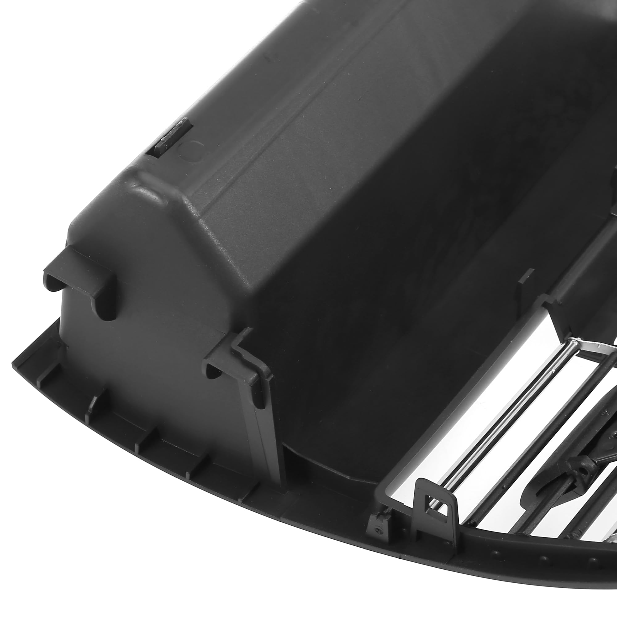 X AUTOHAUX Chrome A/C Vent Grille for BMW 5 Series F10 F18 (2010-2017) - Replacement Air Conditioner Outlet Vent Cover 64229172167 - Rear Side Ventilation Upgrade - Perfect for Summer Cooling & Interior Customization