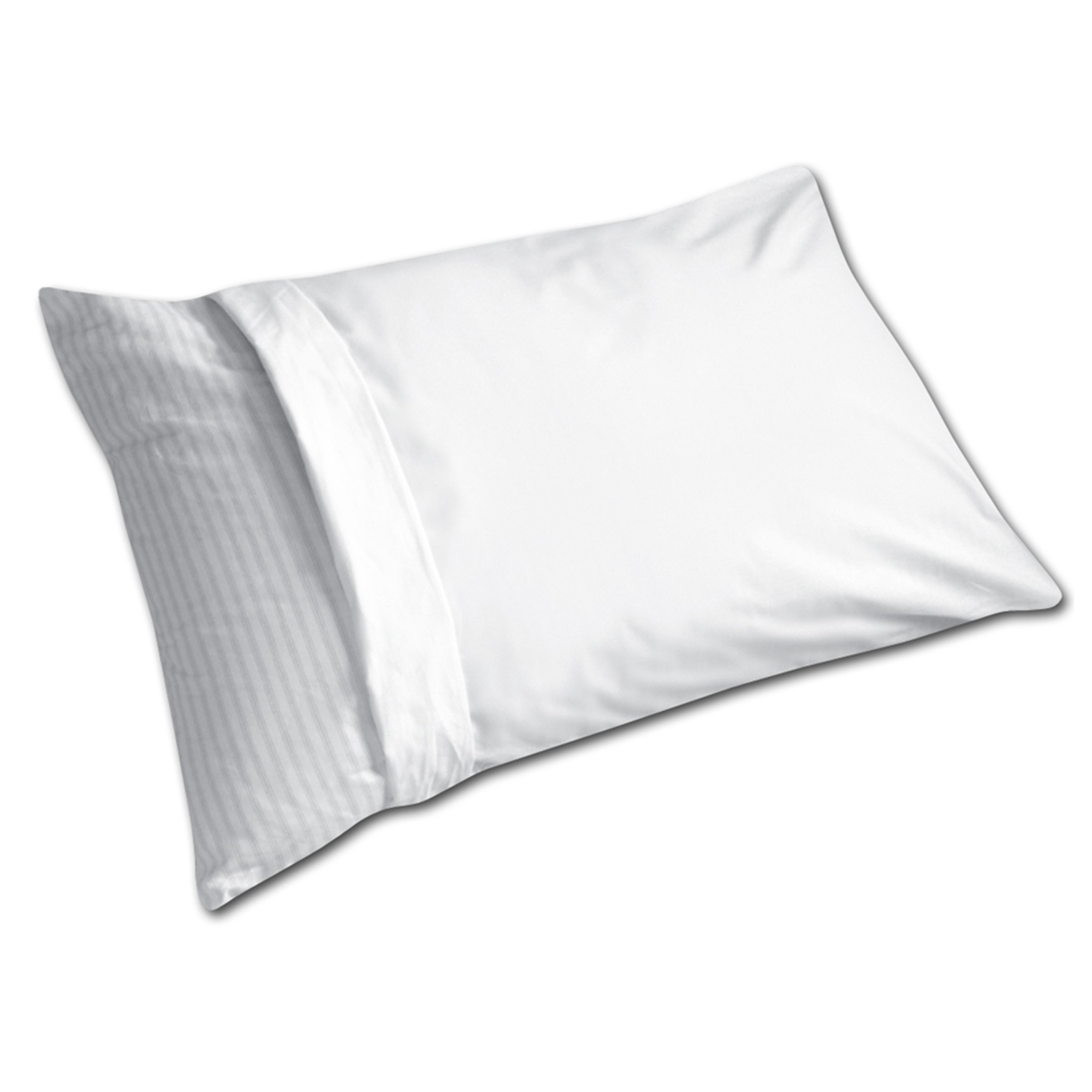Bed Maker's Levinsohn Easy Care Pillow Protector with Zipper Closure - Soft Hypoallergenic White Standard Size (6 Pack) for Allergy Relief & Bedding Protection | Perfect for Hotels, Dorms & Home Use