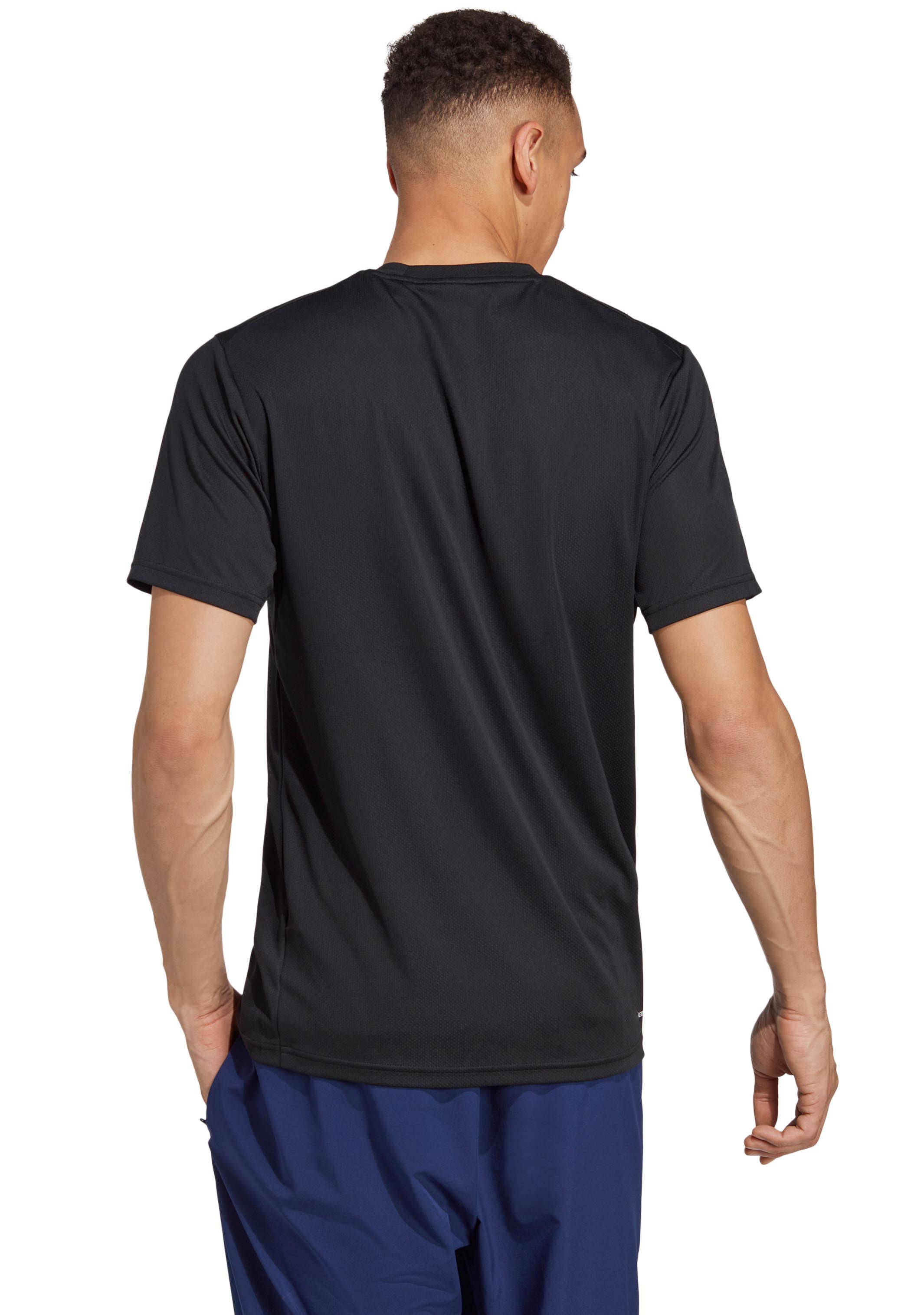 Adidas Men's Train Essential Training T-Shirt - Moisture Wicking Workout Tee for Gym, Running & Active Lifestyle