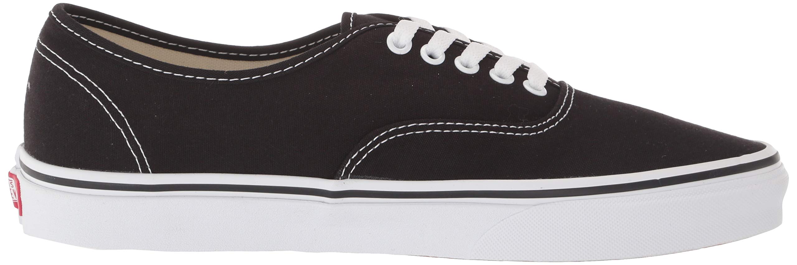 Vans Authentic Unisex Sneakers - Black & White Canvas Shoes for Men & Women | Casual Wear, Skateboarding, Street Style