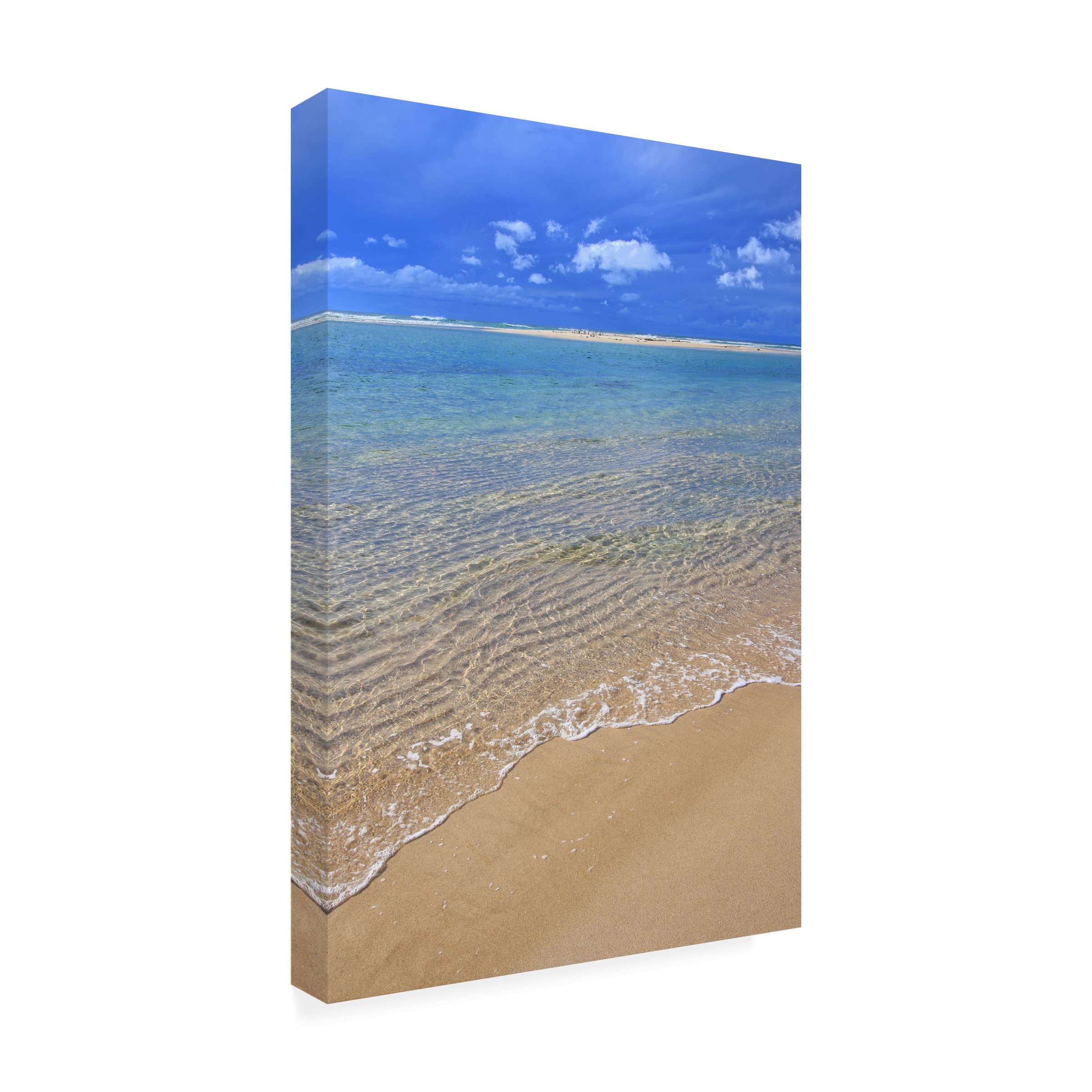 Trademark Fine Art 'Tuesday Vibes' Canvas Wall Art by Beata Czyzowska - Modern Abstract Painting for Living Room, Bedroom & Office Decor