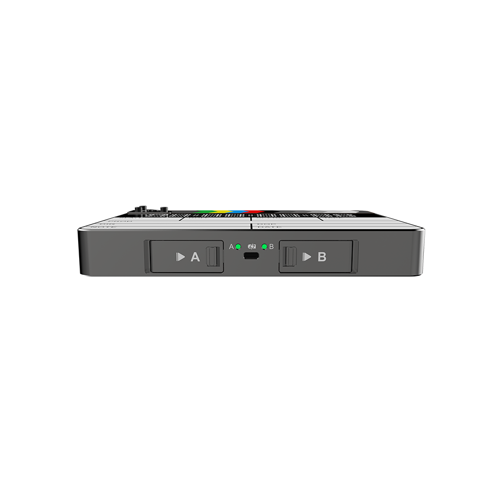 TC SL1 Timecode Slate - Professional Film & Video Production Clapperboard with Timecode Sync - Perfect for Movie Sets, TV Shows, and Digital Content Creation