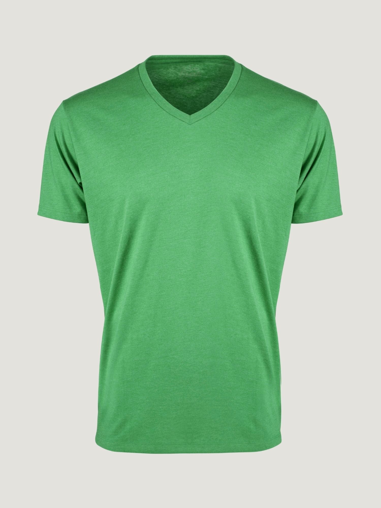 Flash Green V-Neck T-Shirt for Women - Soft & Comfortable Cotton Tee - Casual & Everyday Wear - Perfect for Outfits, Layering & Summer Fashion