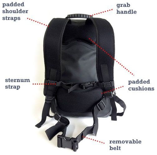 Aquapac Toccoa TrailProof Heavyweight Waterproof Backpack 28L IPX6 Rated - Hiking, Camping & Outdoor Adventures Waterproof Daypack for Men & Women