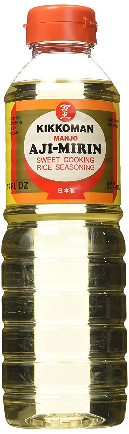 Premium Japanese Manjo Aji Mirin Sweet Rice Cooking Seasoning - 17oz (Pack of 2) - Authentic Flavor Enhancer for Sushi Rice, Teriyaki & Asian Dishes - Perfect for Home Chefs & Japanese Cuisine Lovers
