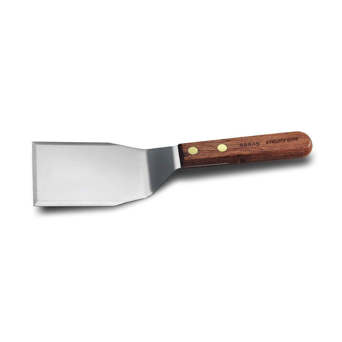 Dexter 85849PCP Hamburger Turner, 4x3 Inch Stainless Steel Burger Flipper - Perfect for Grilling, BBQ, and Cooking Burgers at Home or Outdoor
