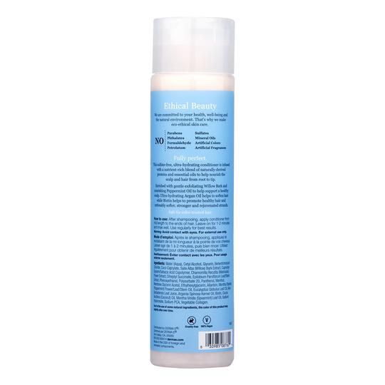 Derma e Thickening Conditioner with Mint - 10 fl oz (296 ml) for Thicker, Fuller Hair - Perfect for Daily Hair Care & Scalp Hydration