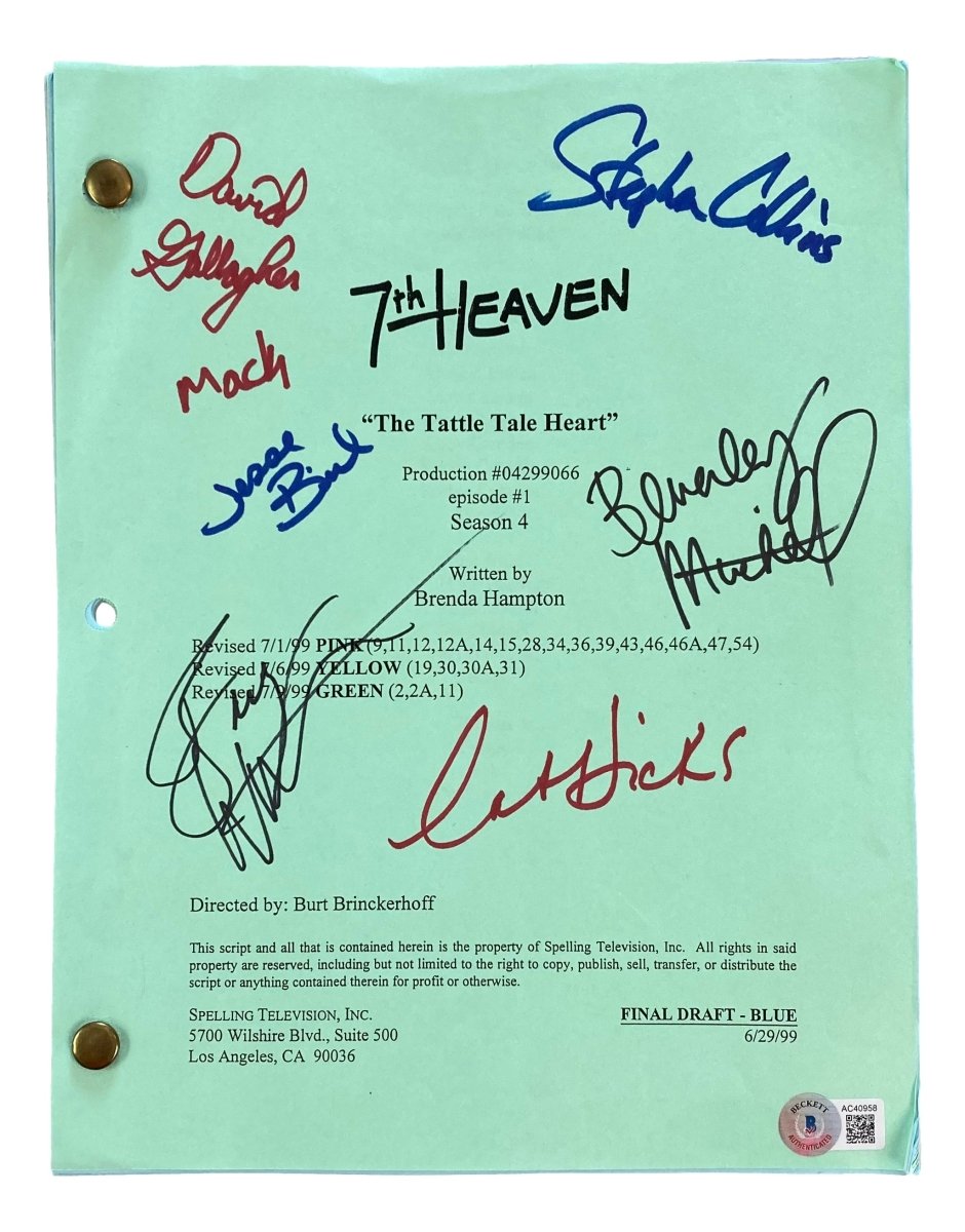 7th Heaven Cast Signed 