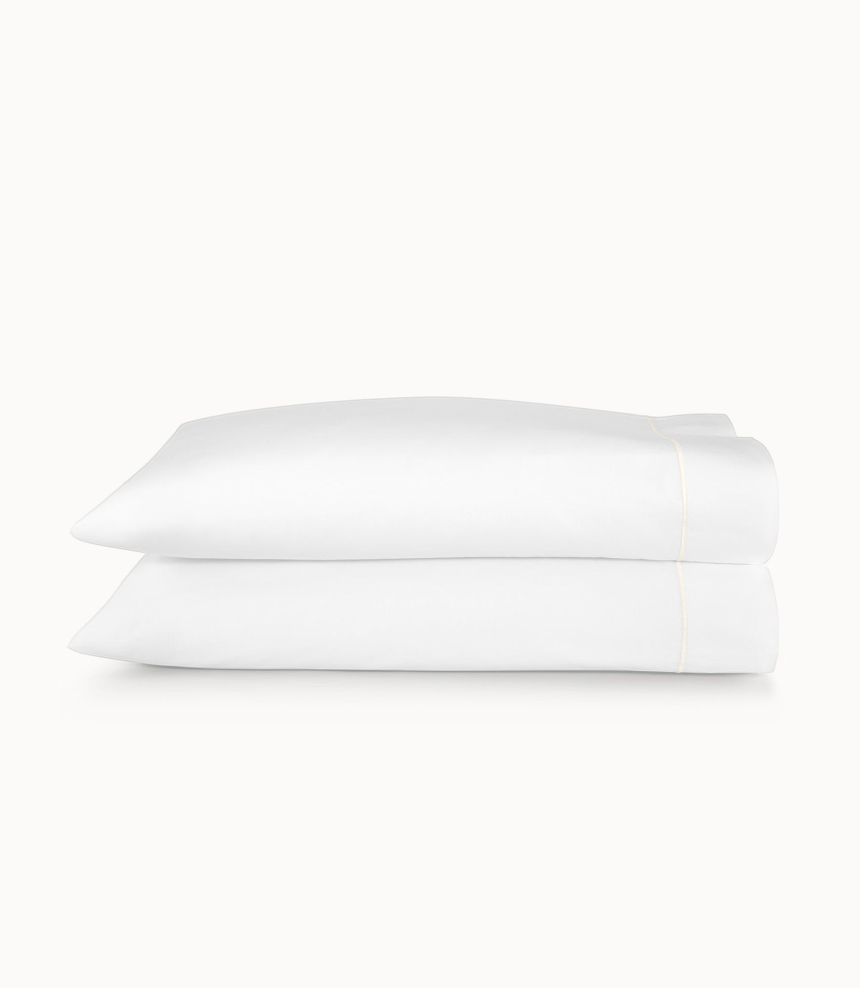 Luxury 100% Cotton Percale Pillowcases Set of 2 - Soft & Breathable Bedding for Hotels & Home Use - Perfect for Side Sleepers & Hot Sleepers