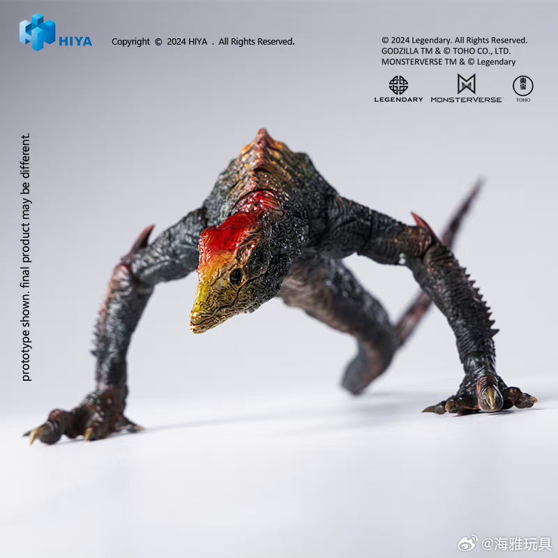 HIYA Toys 4.4 Inch 11cm Godzilla vs Kong Skull Crawler Action Figure - Exquisite Collectible for Movie Fans, Display & Play Battle Scenes