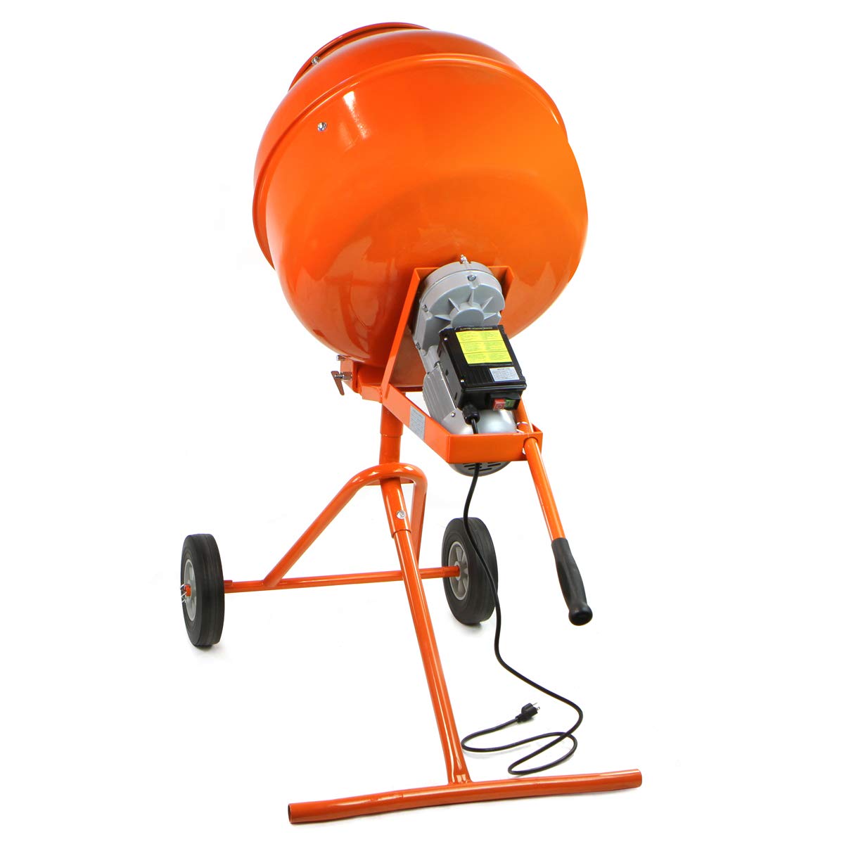 **Stark USA 5.0 Cu. Ft. Electric Cement Mixer – 1/2 HP Portable Concrete Mortar Mixing Machine for Stucco & Barrow – Ideal for DIY Projects, Construction, and Home Renovations**