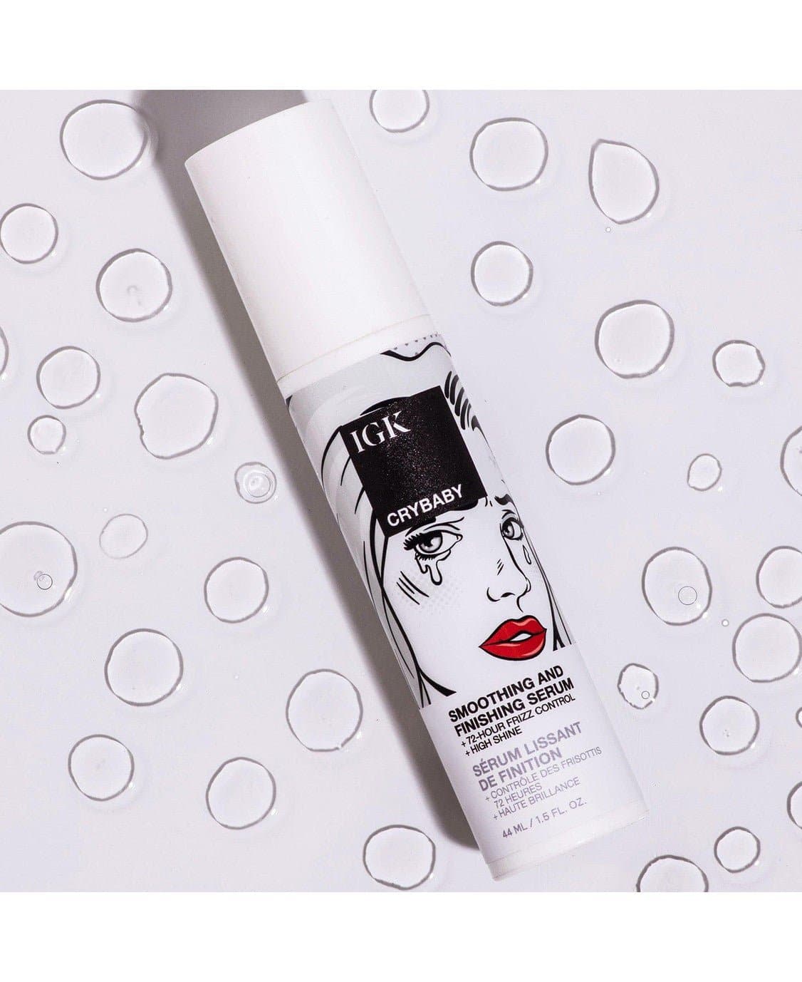 Crybaby Anti-Frizz Serum for Smooth & Shiny Hair - Best Frizz Control Hair Serum for Women & Men - Perfect for Daily Styling & Heat Protection