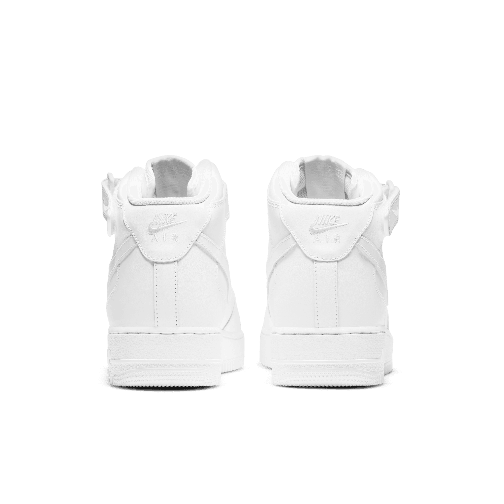 Nike Air Force Mid '07 Sneakers - White/White | Men's Basketball Shoes for Casual Wear & Street Style