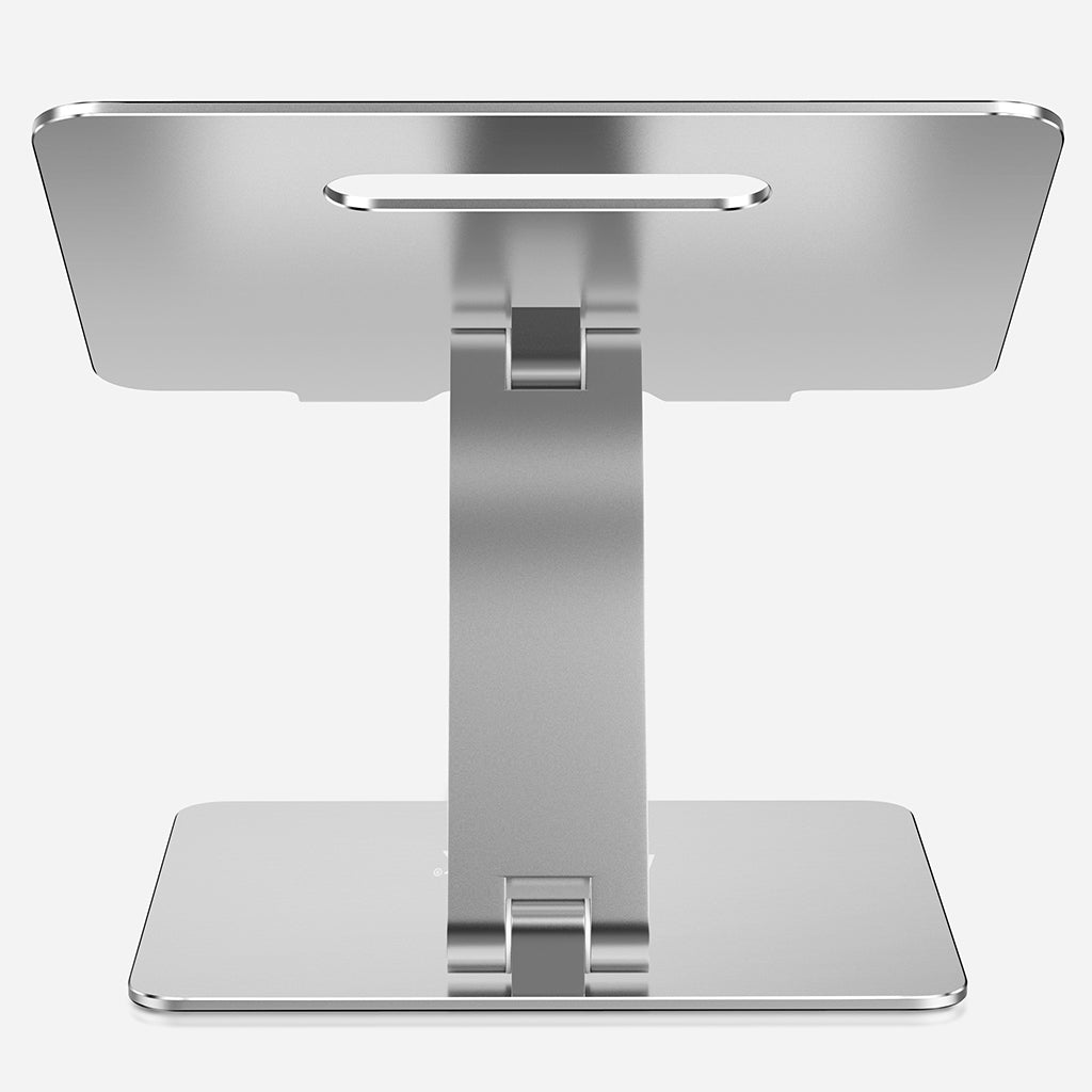 Ergonomic Laptop Stand (LS 18S) - Adjustable Height Aluminum Computer Stand for Desk, Home & Office Use - Perfect for MacBook, Dell, HP & All 13-17