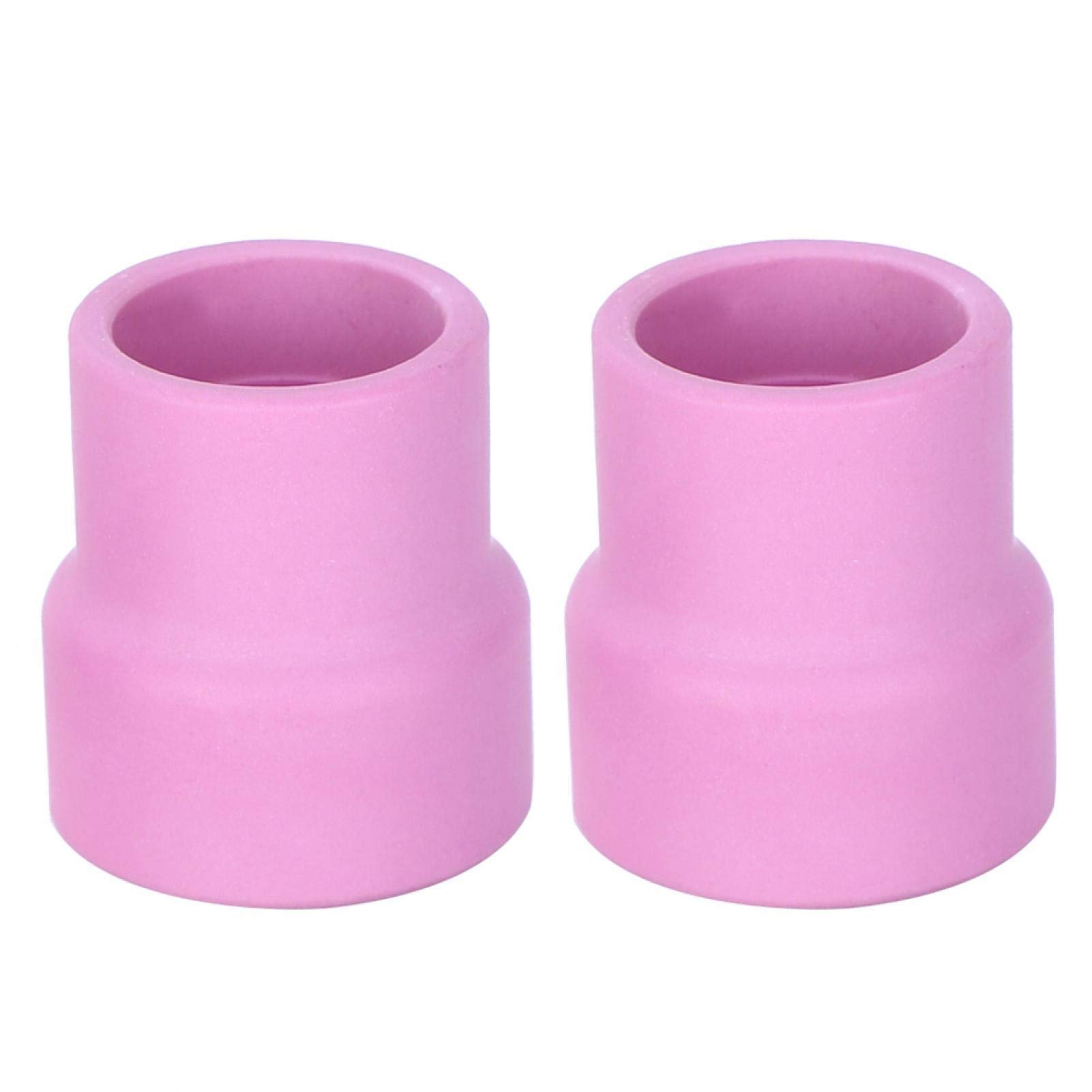 12-Pack Ceramic Welding Cups for WP-9/20/25 Series Air-Cooled Torches - High-Temperature Resistant Industrial Welding Equipment for TIG & MIG Welding (Perfect for Automotive Repair, Metal Fabrication & HVAC Work)