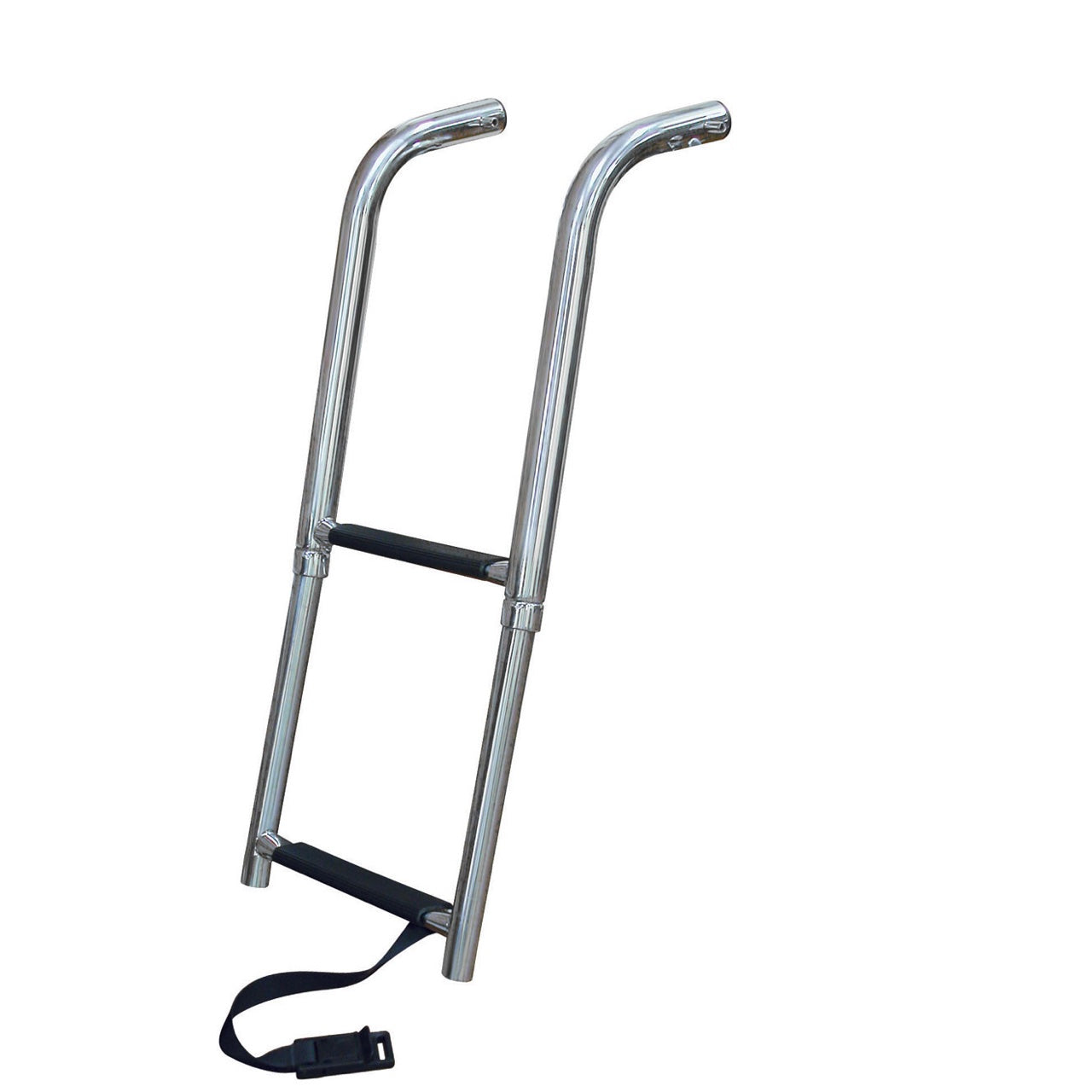 JIF Marine ETC Under Platform Telescoping Drop Ladder - Heavy Duty Aluminum Boat Ladder for Yachts, Docks & Water Sports | Easy Installation & Compact Storage