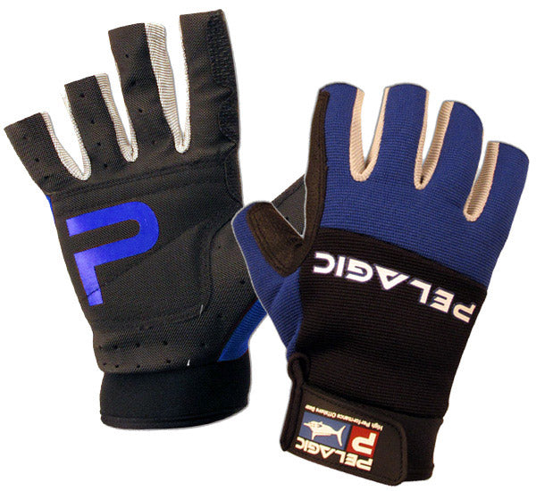 Pelagic Battle Gloves - Durable Fishing Gloves for Saltwater & Freshwater - Non-Slip Grip, UV Protection - Ideal for Deep Sea Fishing, Kayak Fishing & Outdoor Adventures