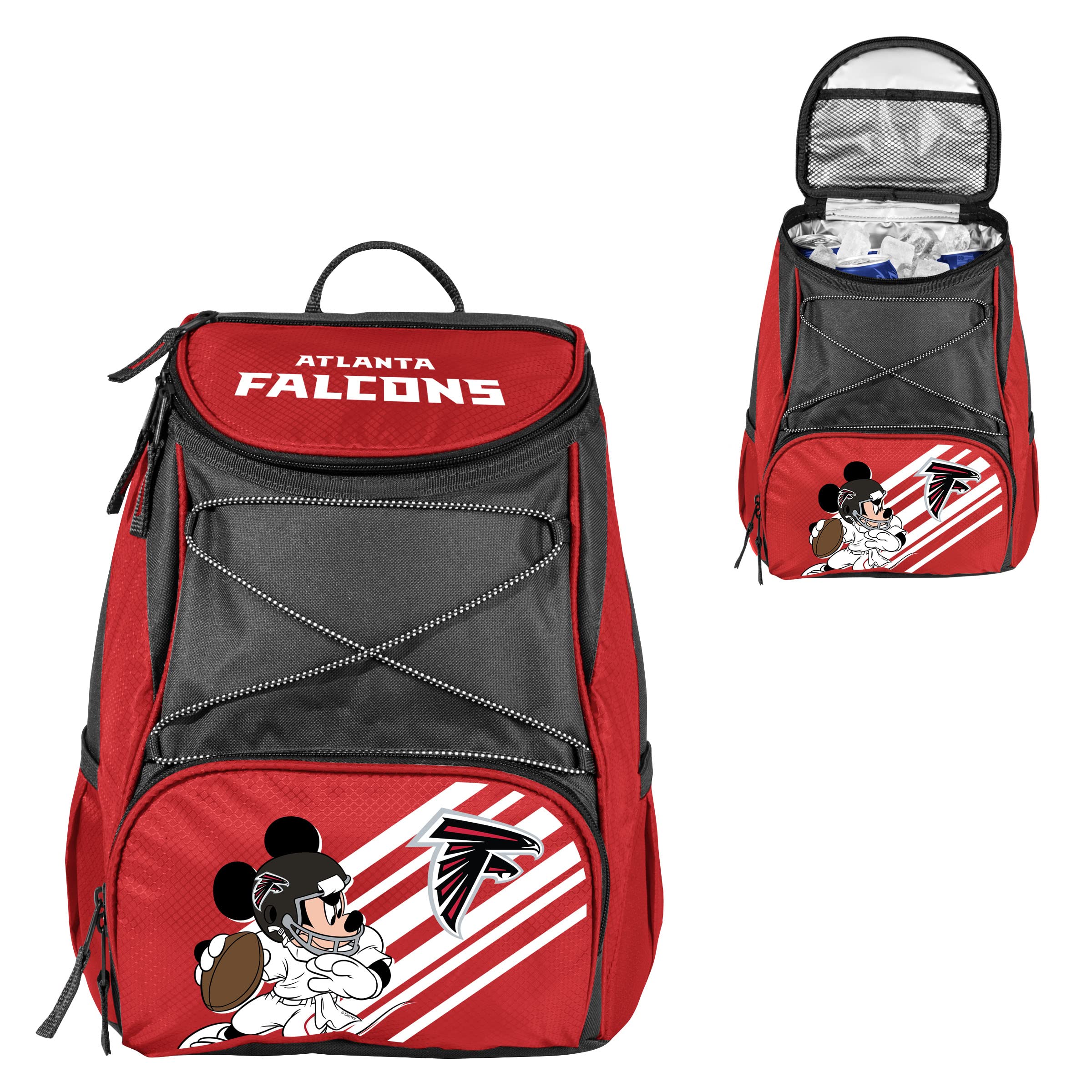 PICNIC TIME NFL Unisex-Adult Insulated Backpack Cooler with Mickey Design - Perfect for Tailgating, Camping & Outdoor Adventures