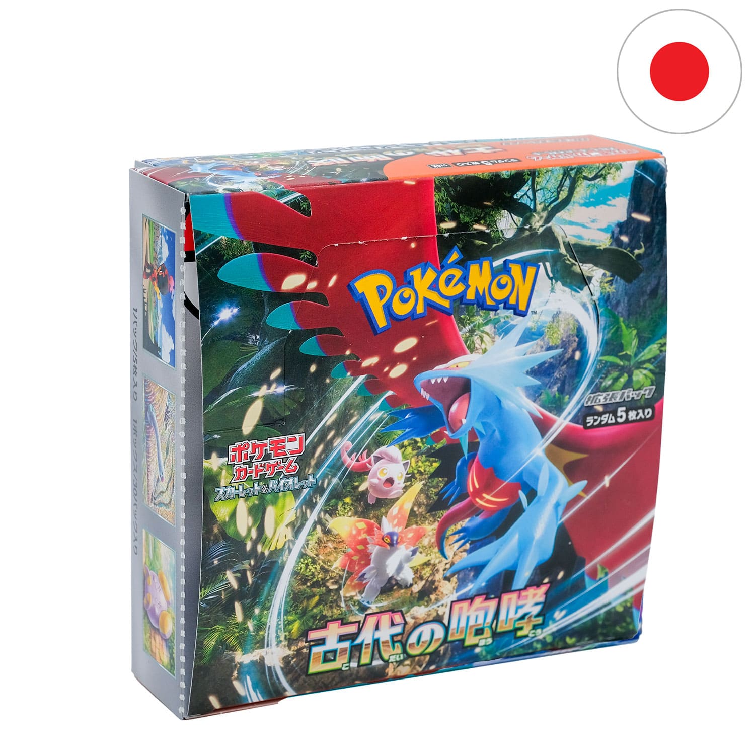 Pokemon TCG: SV4K Ancient Roar Booster Pack (Japanese Version) - Collectible Trading Cards for Battles & Deck Building