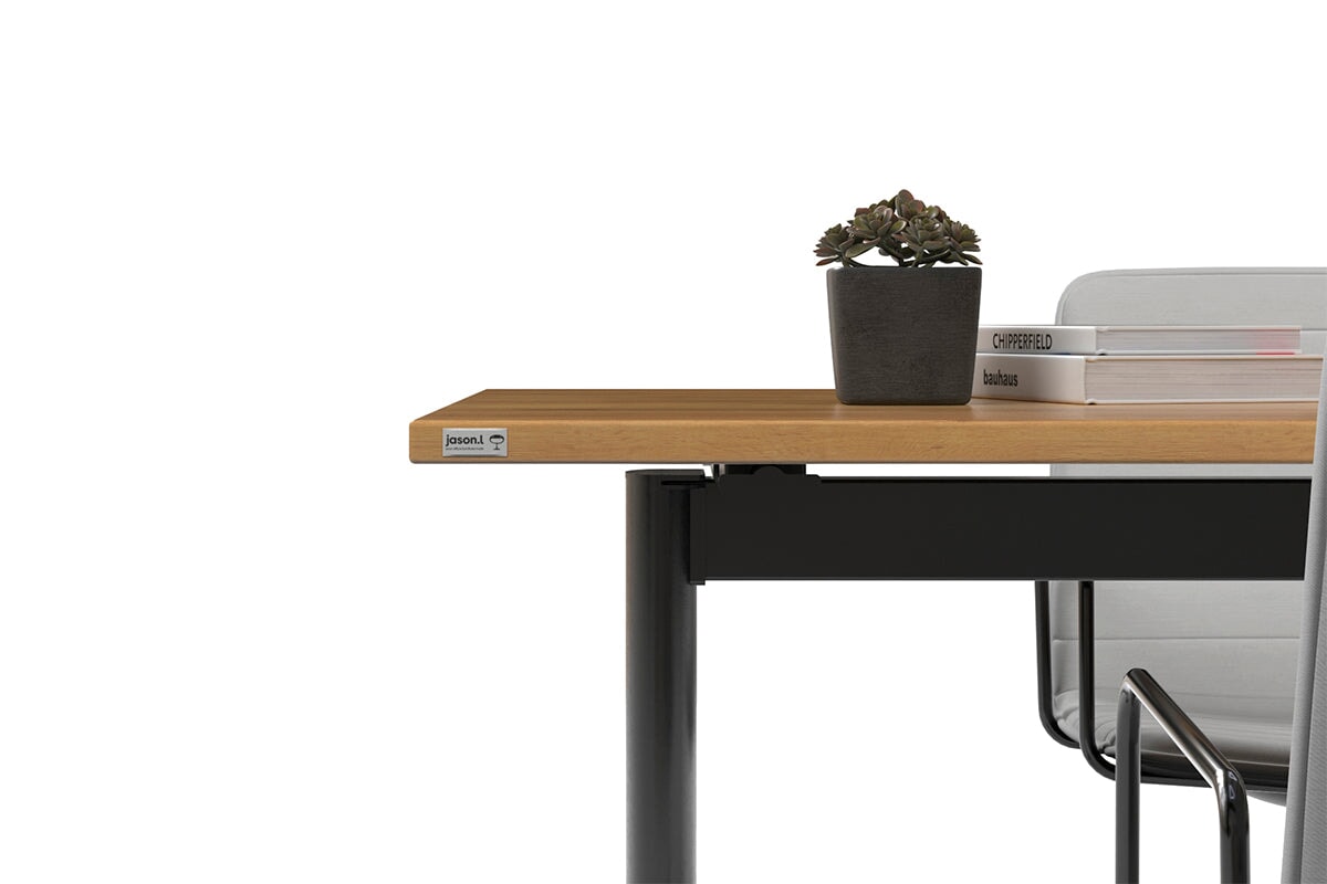 Jasonl Flip Top/Folding Mobile Meeting Room Table - Solana [1800L x 700W] - Portable Conference Table for Office, Classroom & Home Use