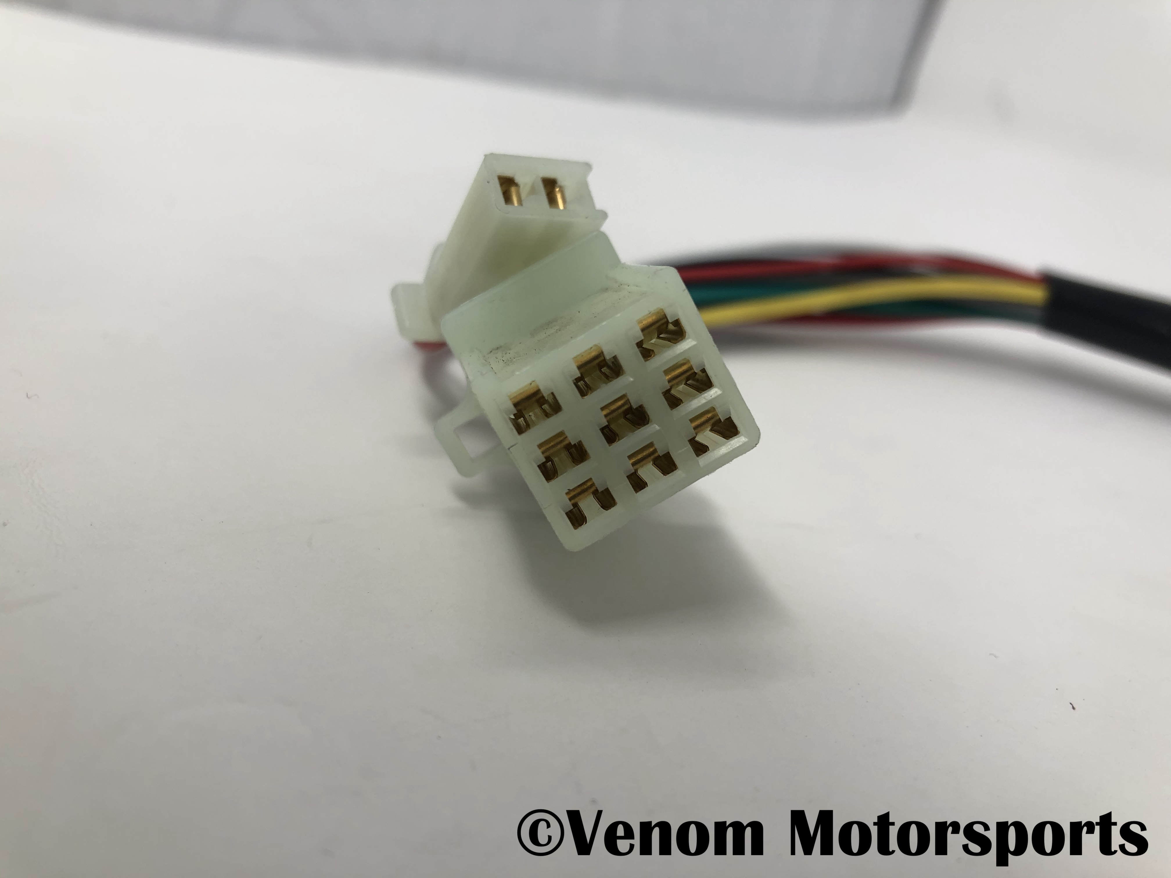 Venom X15 Electric Start Control Switch Replacement - Compatible with ATV, UTV, Dirt Bikes & Motorcycles - Durable Ignition Switch for Off-Road Vehicles