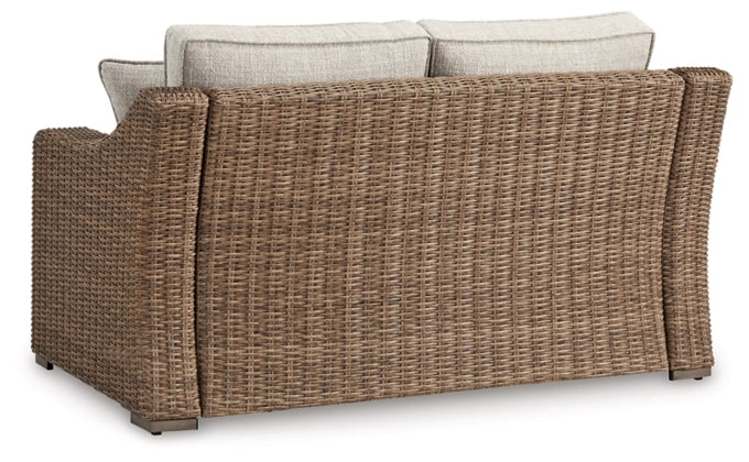 Beachcroft Swivel Lounge Chair - 360° Rotating Patio Furniture with Adjustable Backrest - Perfect for Poolside, Backyard, and Outdoor Relaxation