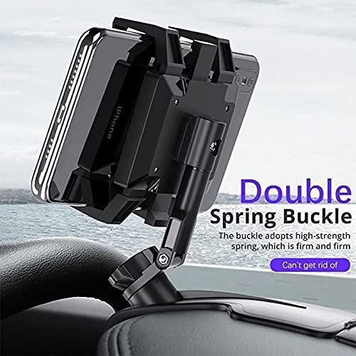Universal Car Phone Holder - 360° Rotatable Air Vent Mount for iPhone, Samsung & All Smartphones | Secure & Adjustable Phone Stand for Driving, Commuting & Road Trips (1 Pack)