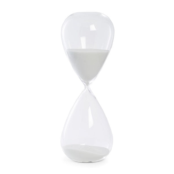 90 Minute Hand Blown Sand Timer - Premium Glass Hourglass for Time Management, Meditation & Classroom Activities - Perfect for Office, Yoga, and Study Sessions