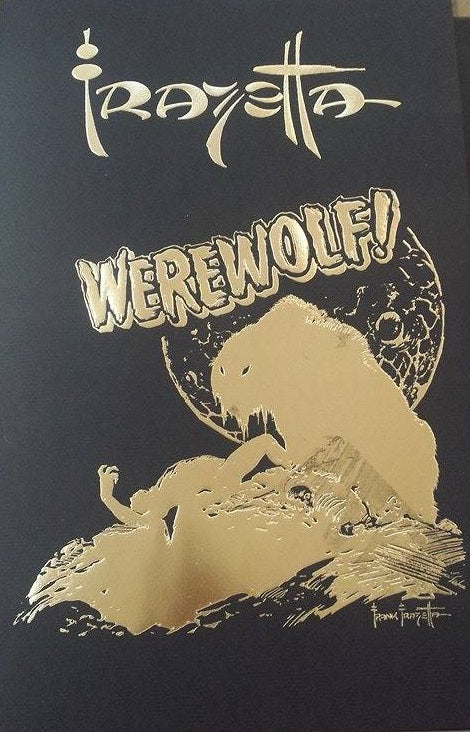 Frazetta's Werewolf Portfolio Limited Edition Art Print - Gothic Horror Wall Decor for Home, Office & Fan Collections
