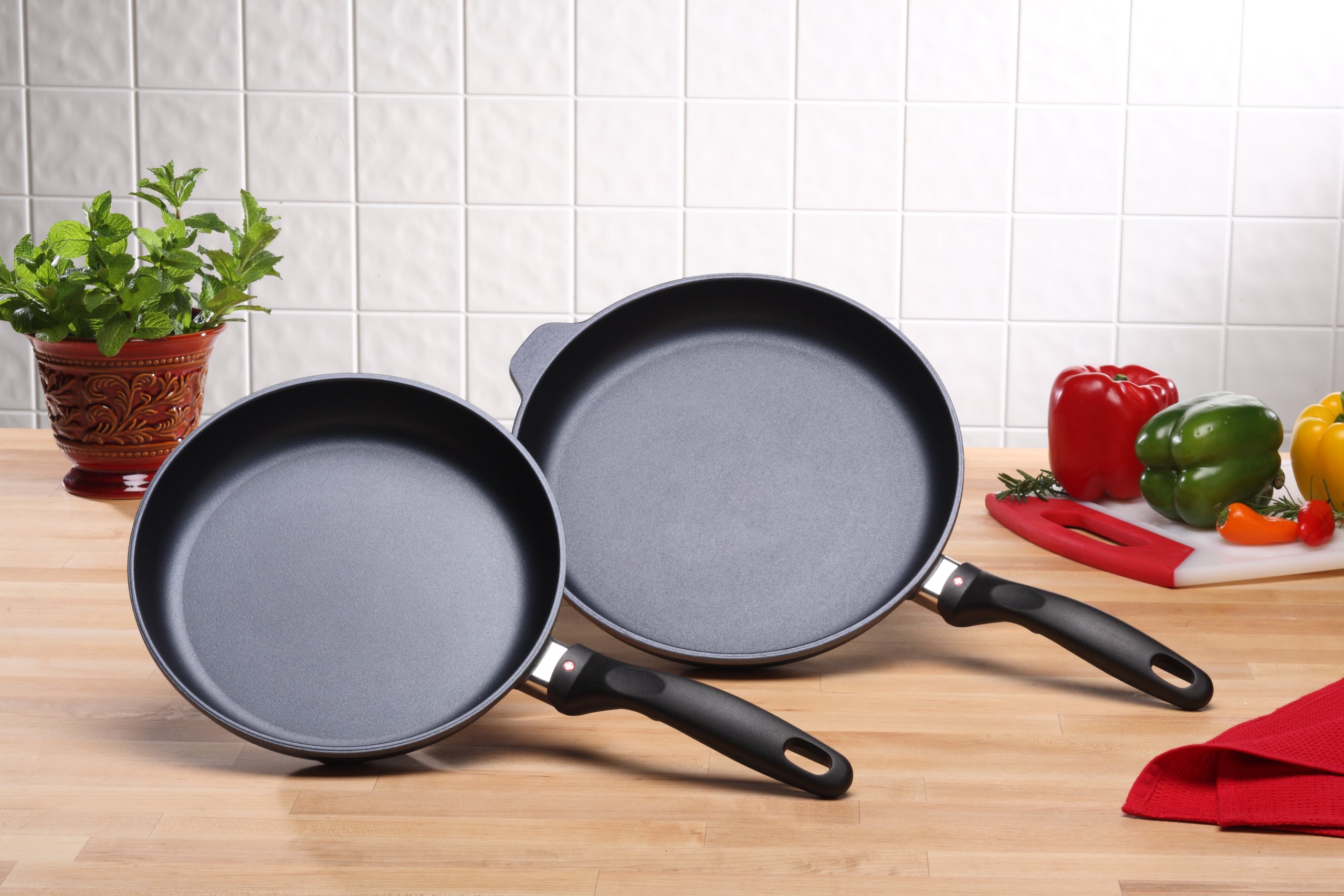 Swiss Diamond Nonstick Induction Fry Pan Set - 9.5