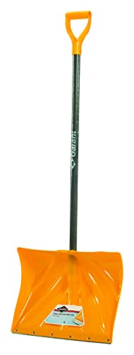 Garant Alpine Plastic 18-Inch Wide Snow Shovel - Heavy Duty Winter Snow Removal Tool (Pack of 6) - Perfect for Driveways, Sidewalks & Home Use