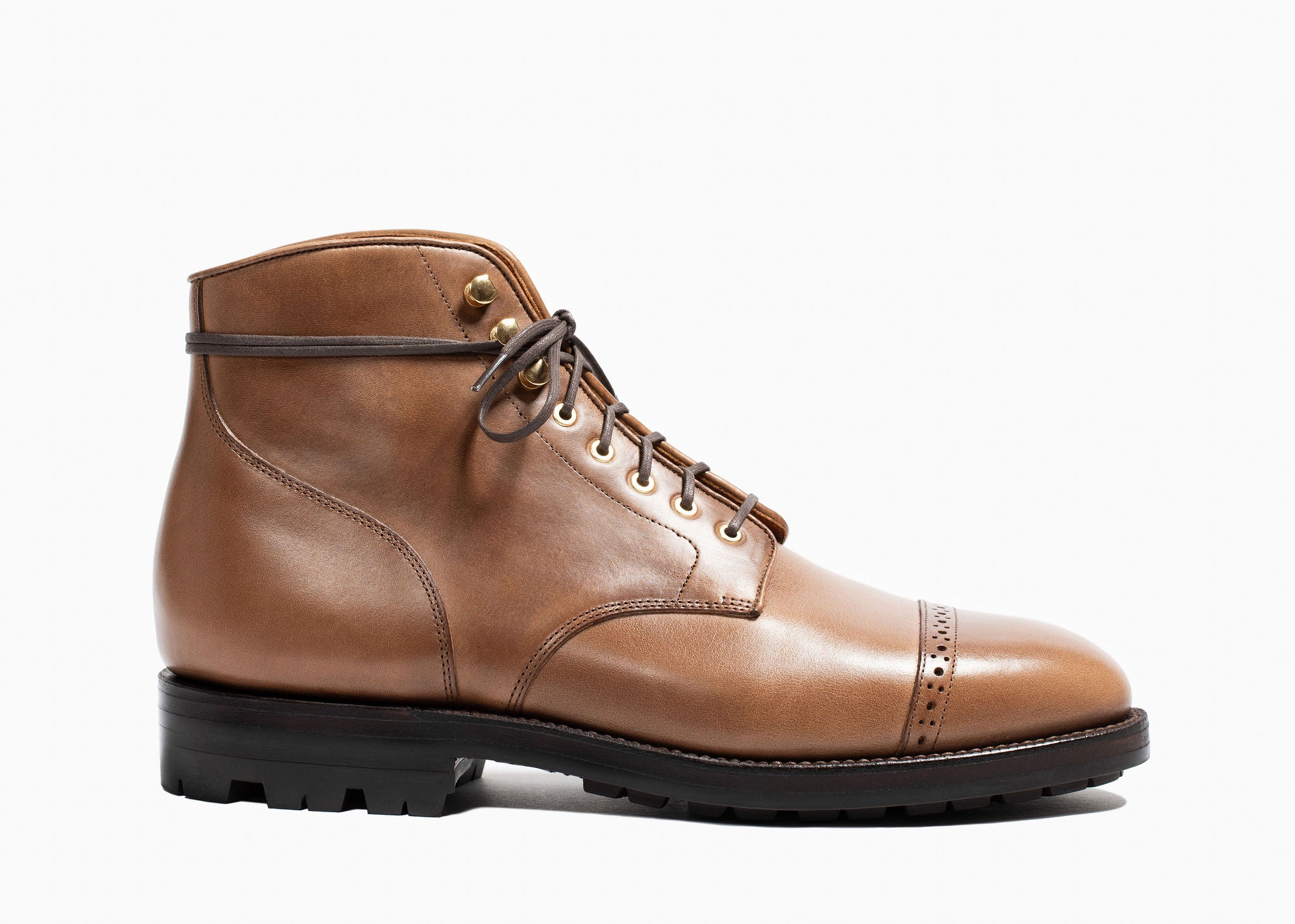 Premium Garrison Boot in Dune Chromexcel Leather - Durable & Stylish Men's Work Boots for Outdoor, Hiking & Casual Wear